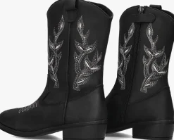 zwarte apples & pears cowboylaarzen b0011983