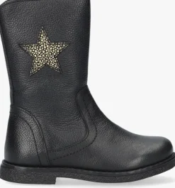 zwarte apples & pears enkelboots b0010812