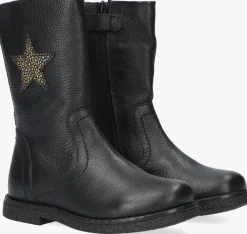 zwarte apples & pears enkelboots b0010812