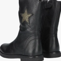 zwarte apples & pears enkelboots b0010812