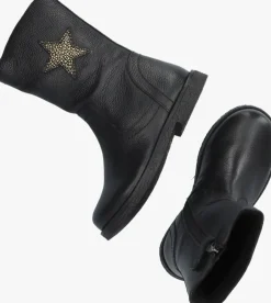 zwarte apples & pears enkelboots b0010812