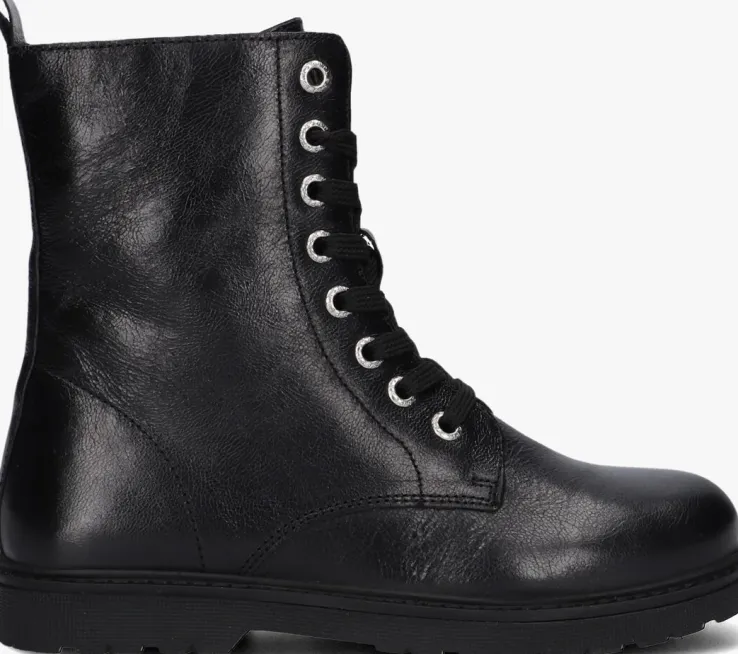 zwarte apples & pears veterboots b009048