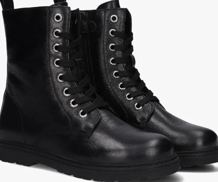 zwarte apples & pears veterboots b009048