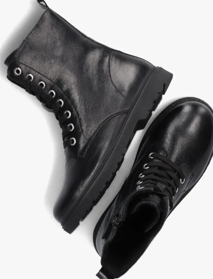 zwarte apples & pears veterboots b009048