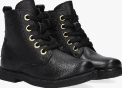 zwarte apples & pears veterboots b0010706