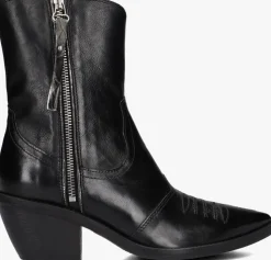 zwarte a.s.98 enkellaarsjes b84205