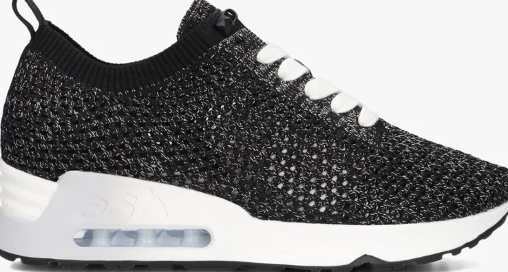 zwarte ash lage sneakers laika