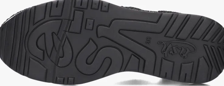 zwarte ash lage sneakers laika