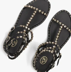 zwarte ash platte sandalen play