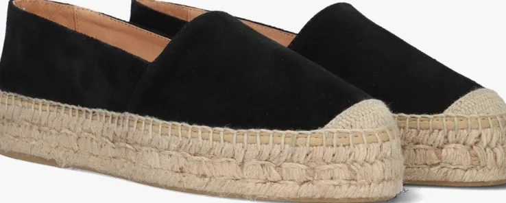 zwarte ayana espadrilles yu736