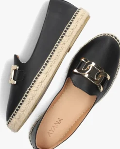 zwarte ayana espadrilles yu695