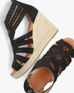 zwarte ayana espadrilles yu693