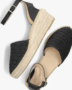 zwarte ayana espadrilles yu644