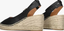 zwarte ayana espadrilles yu669