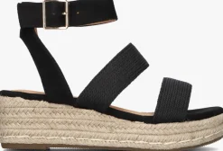 zwarte ayana sandalen met hak 0047-17k