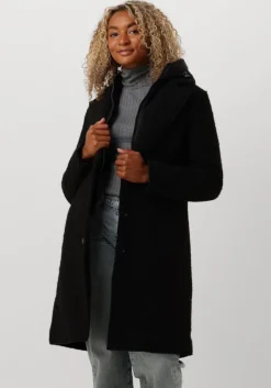 zwarte beaumont gewatteerde jas tara