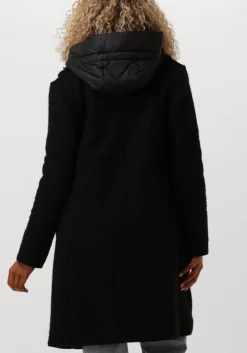 zwarte beaumont gewatteerde jas tara