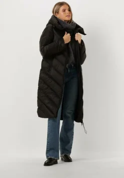 zwarte beaumont gewatteerde jas stelle