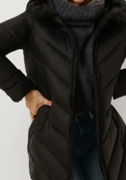 zwarte beaumont gewatteerde jas stelle