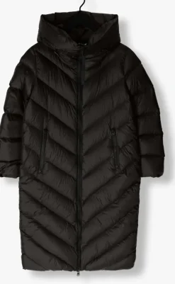 zwarte beaumont gewatteerde jas stelle