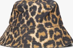zwarte becksondergaard buckethat leopa canvas bucket hat