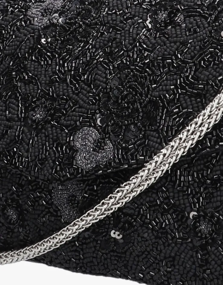 zwarte becksondergaard schoudertas wintery paradi bag