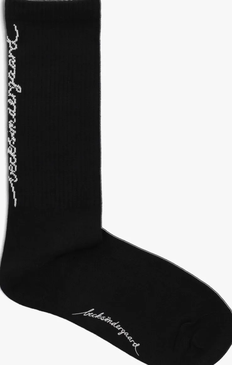 zwarte becksondergaard sokken lauce beck visca socks