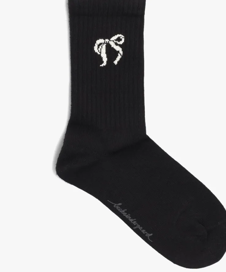 zwarte becksondergaard sokken bow gotta sock