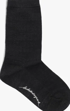zwarte becksondergaard sokken rib glitter sock