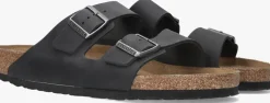 zwarte birkenstock slippers arizona led