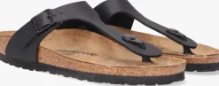 zwarte birkenstock teenslippers gizeh kids