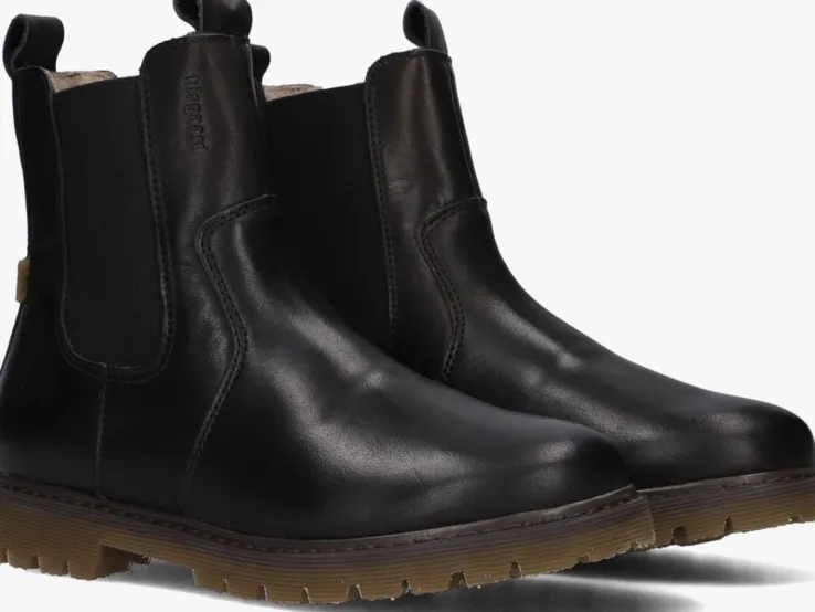 zwarte bisgaard enkelboots neel tex