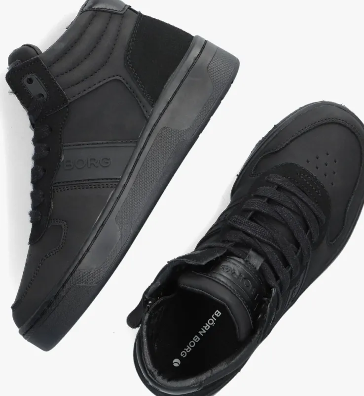 zwarte bjorn borg hoge sneakers t2200 mid tnl k