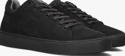 zwarte blackstone lage sneakers crag colton