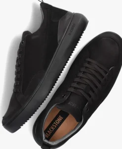 zwarte blackstone lage sneakers daxton