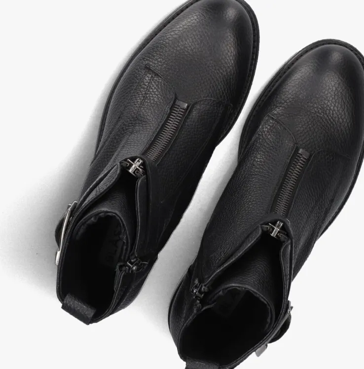 zwarte blasz chelsea boots 223