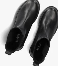 zwarte blasz chelsea boots mk-caldo