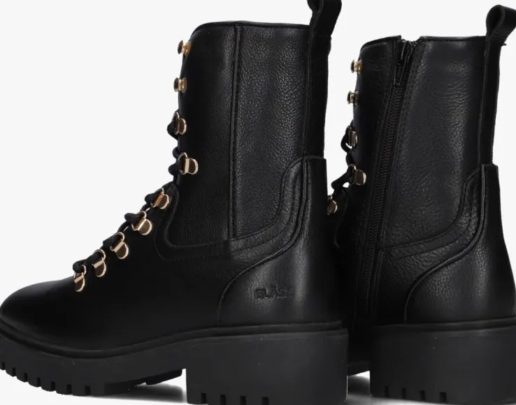zwarte blasz chelsea boots mountain