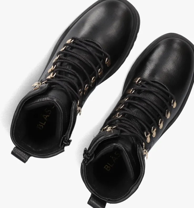 zwarte blasz chelsea boots mountain