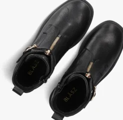 zwarte blasz chelsea boots riva