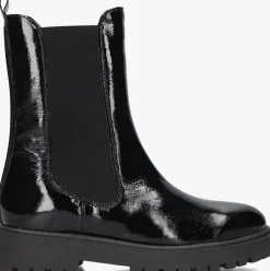 zwarte blasz enkelboots leta-80