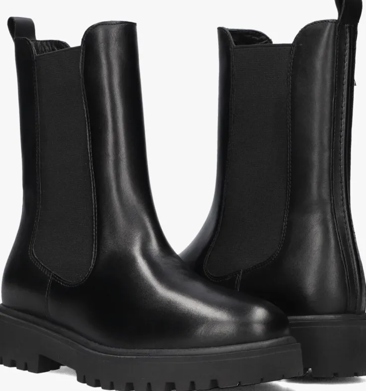 zwarte blasz enkelboots leta-80