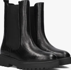 zwarte blasz enkelboots leta-80