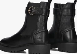 zwarte blasz enkelboots monk-28