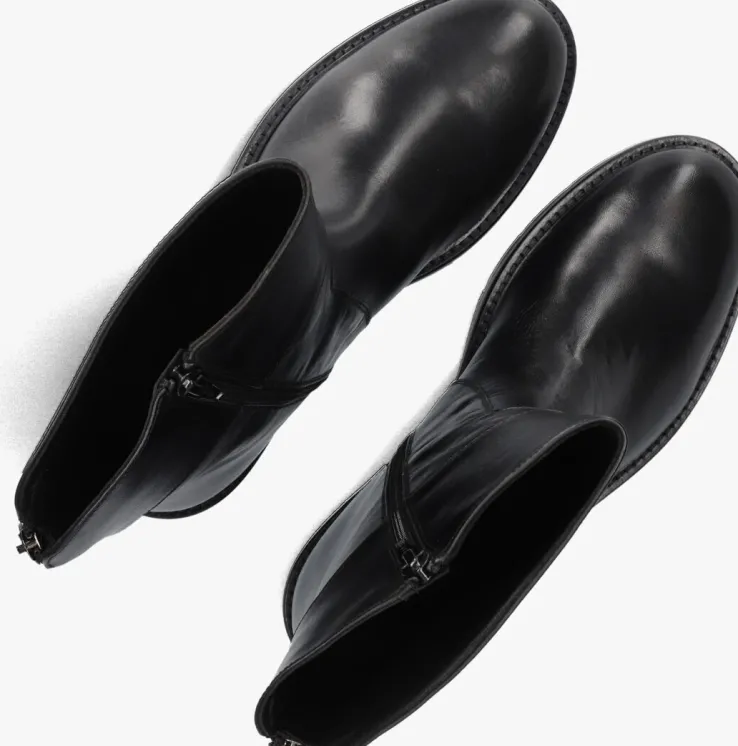 zwarte blasz enkellaarsjes 215