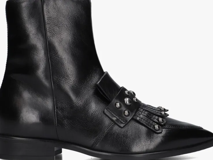 zwarte blasz enkellaarsjes l63202