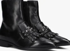 zwarte blasz enkellaarsjes l63202