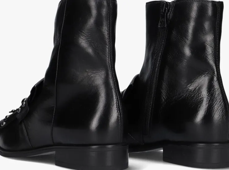 zwarte blasz enkellaarsjes l63202