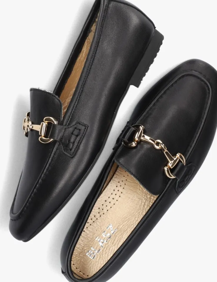 zwarte blasz loafers shn2559