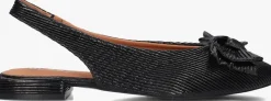 zwarte blasz slingbacks l15593
